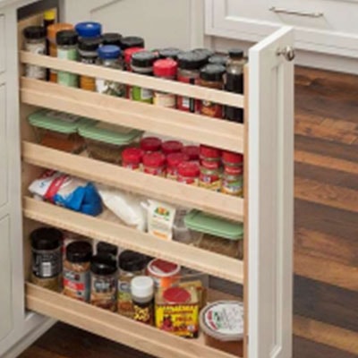 Free Spice Rack Pullout for any Kitchen over $20,000